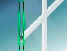 Sprosser ilagt i glasset